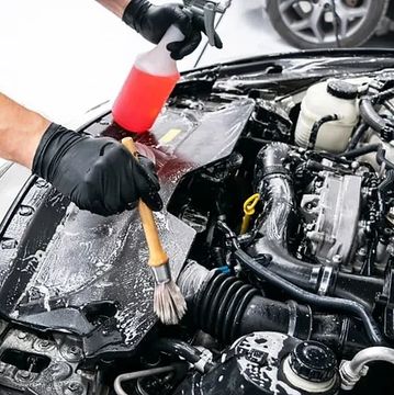 Engine bay detailing