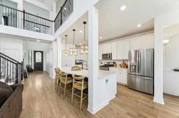 A spotless kitchen—appliances shining, counters clear, and floors pristine—is a major selling point.