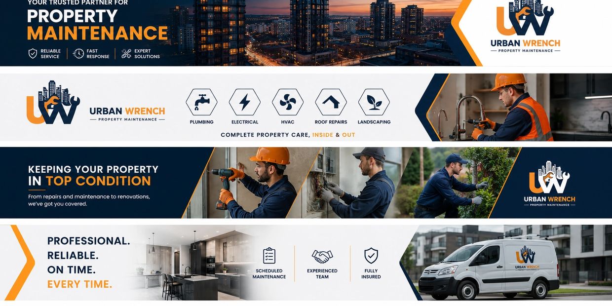 Urban Wrench offers expert property maintenance services with reliable, fast, and professional care.