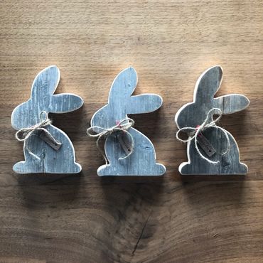 Easter Bunny $12/each
H 5.5" W 4" D 0.5"