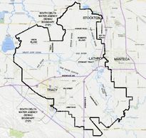 South Delta Water Agency Map
