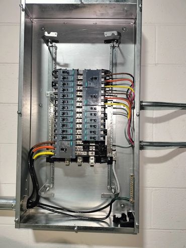 480 volt 100 amp panel installation with generator backup