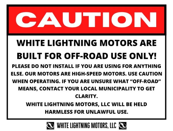 OPERATING CAUTION SIGN