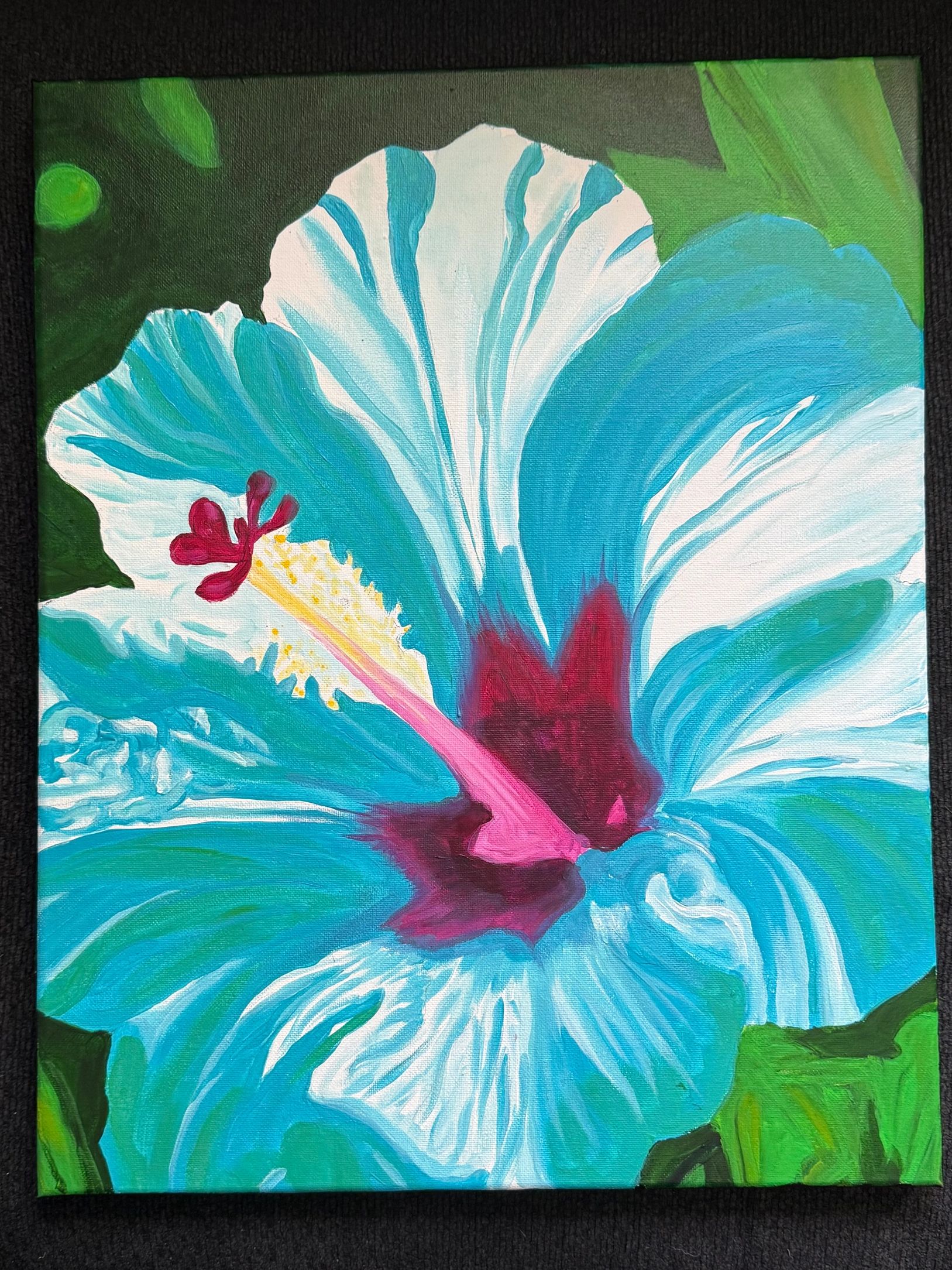 A custom painting you supply the photo to me after you pay and we will paint and deliver anything.