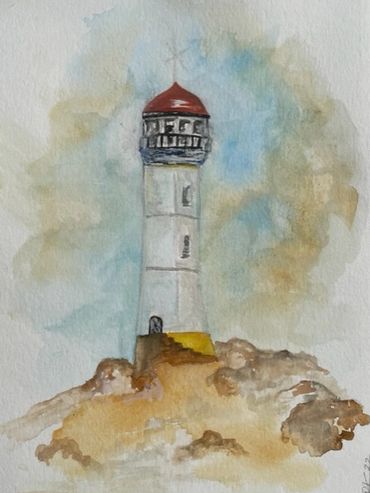 Lighthouse on the Rocks