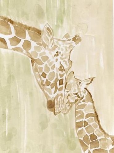 Mother & Child - Giraffes