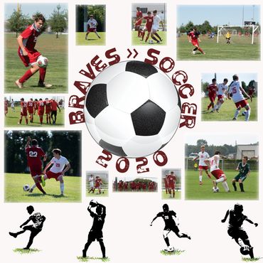 This is part of my youngest son's scrap book. I had it professionally printed at our local printers