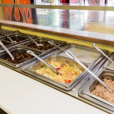 Food Placed On A Line