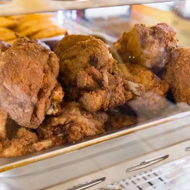 Fried Chicken On A Plate