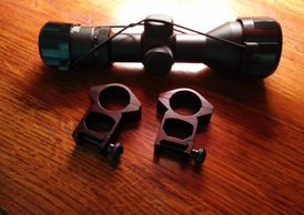 Compact tactical scope