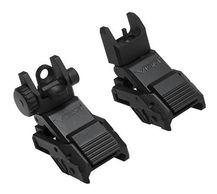 Vism AR flip up sights