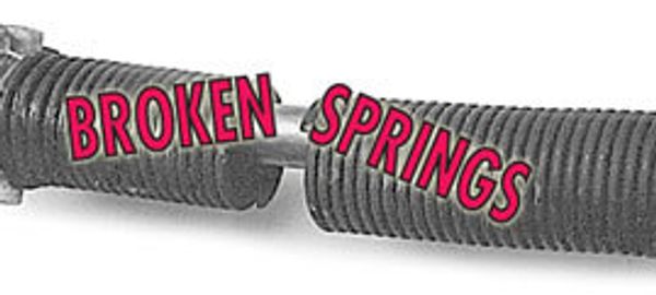 Garage door service and repair such as broken springs, cables, and garage door opener repair.