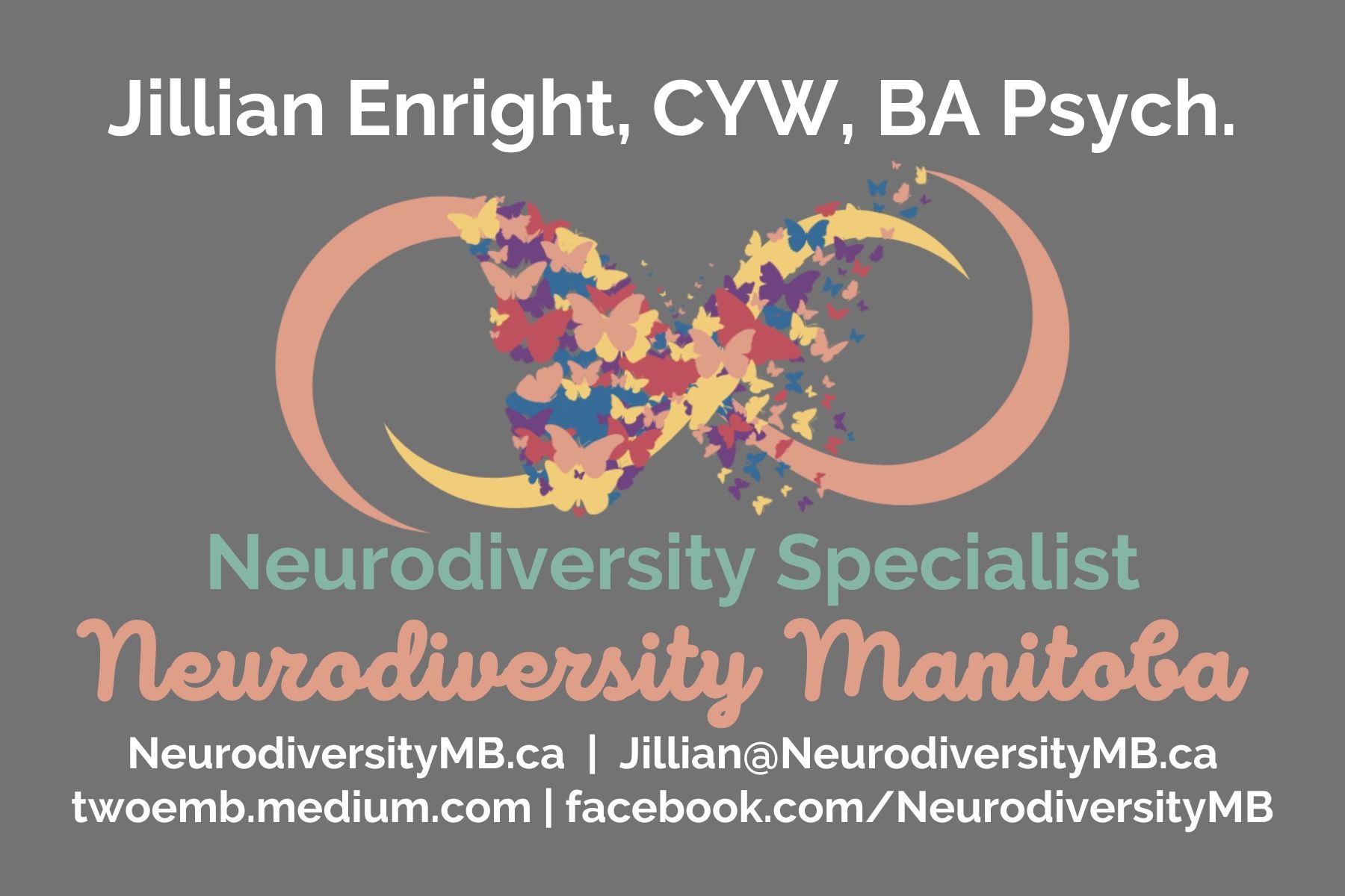 Jillian Enright, ADHD & Autism Coach: providing evidence-based & neurodiversity-affirming supports