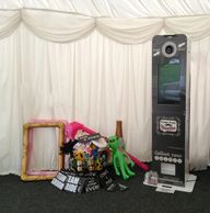 Selfie Pod Looking great in a Marquee set up and ready to go!