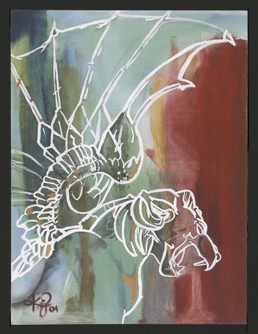 Fireté
Oil on Canvas