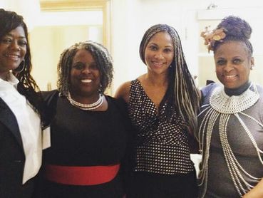 Keariene Muizz, Points of Light Award Recipient
Kandee Lewis, Yolanda Whitaker AKA Yo-Yo & guest