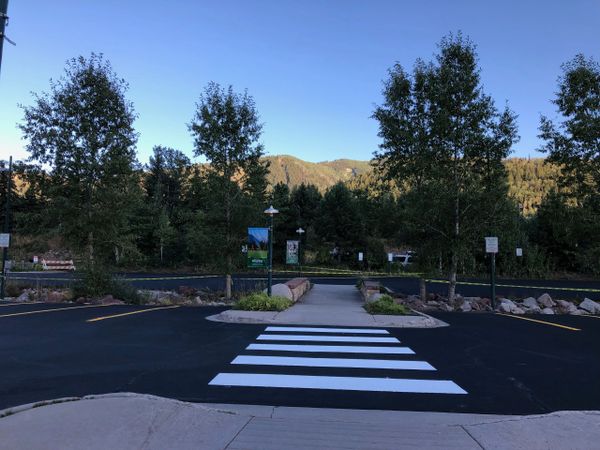 Line striping description here