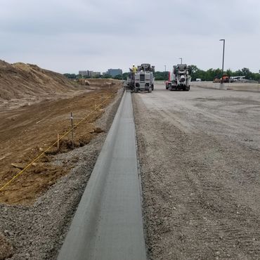 Concrete Curb and Gutter Paving