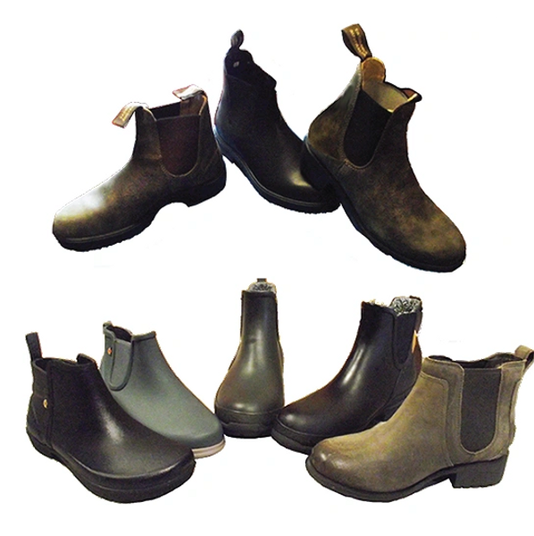Dress boots for men from various makers of finer men's leather and suede men's ankle boots.