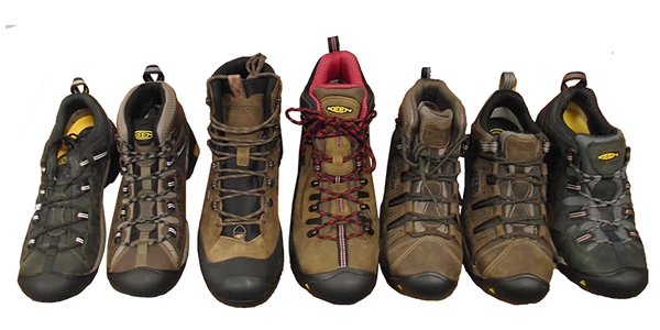 Four season hiking boots from Keen for teens to adults