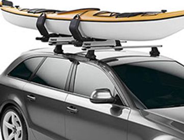 Transport and storage systems for kayaks are available at The Great Outdoors.