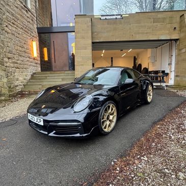 Porsche GT3 Exterior detail. Mobile Car Detailing