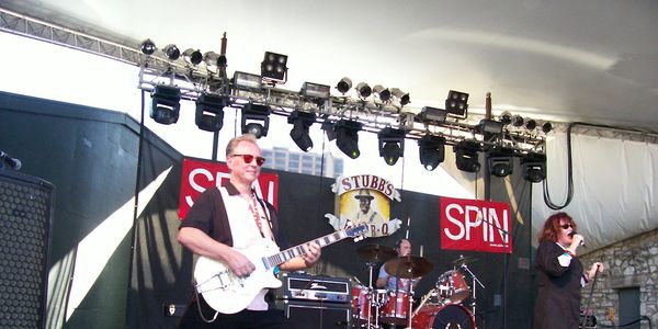 Legendary punk rock band X playing sxsw event guitar hero spin magazine