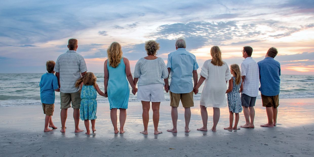 Clearwater Beach outdoor family photography