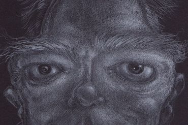 Raw pencil Caricatures created from photos