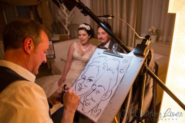 Wedding caricatures