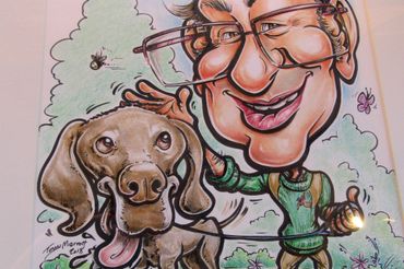 Pencil Caricatures created from photos