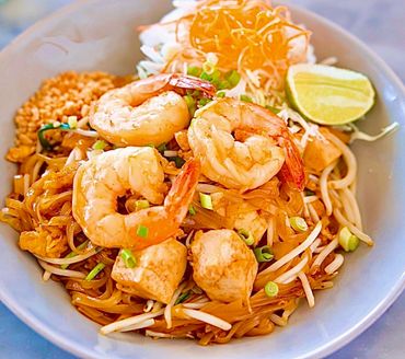 Pad Thai with Prawns