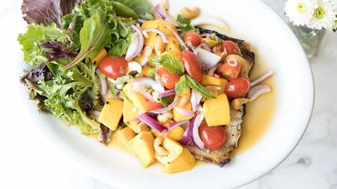 Trout Mango Salad