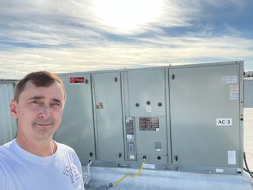 Fixing a roof top commercial ac