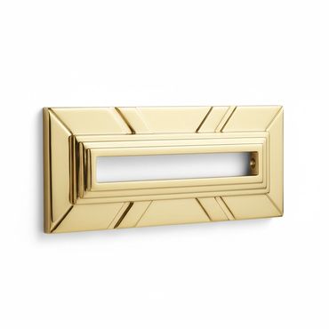 Brass Door Letter Plate for British Homes