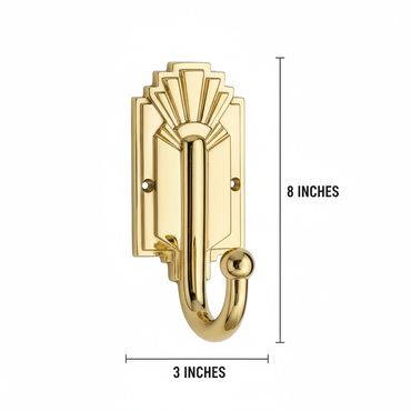 Brass Wall Hook for British Homes
