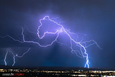 Lightning over Billings, MT