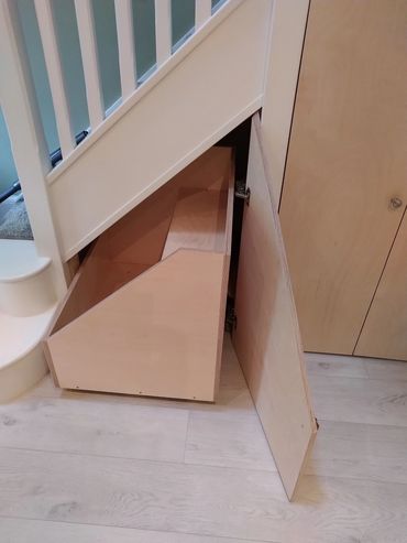 Under Stairs draw