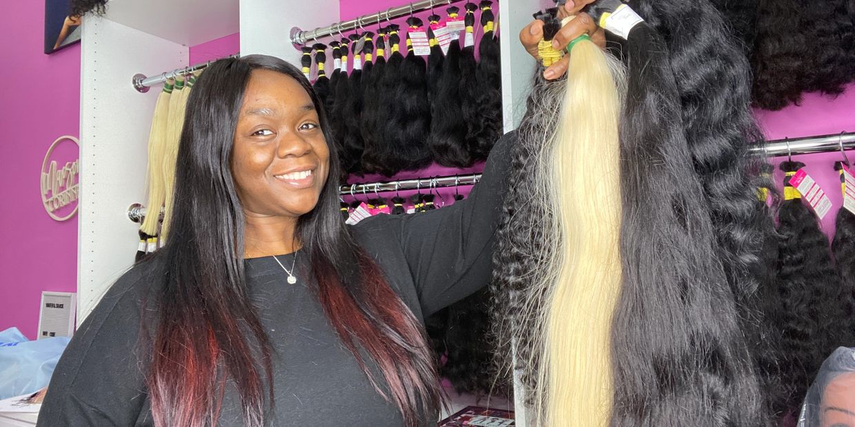 Brazilian knot raw hair extensions