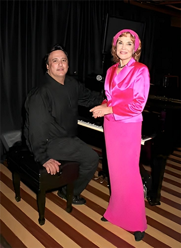 Edward Sayegh with Kathryn Cosby