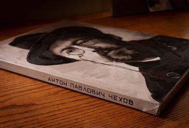Антон Павлович Чехов, Oil Painting, for sale, Anton Chekhov, картина маслом