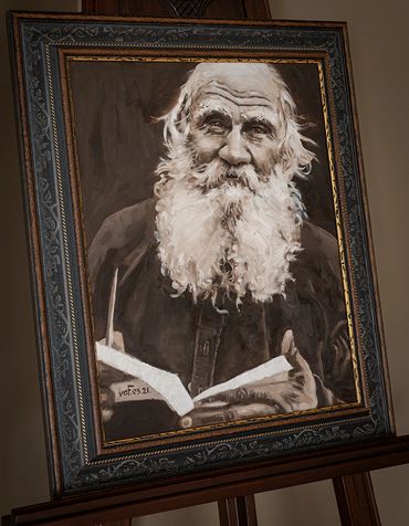 Лев Николаевич Толстой, Oil Painting, for sale, Leo Tolstoy, картина маслом