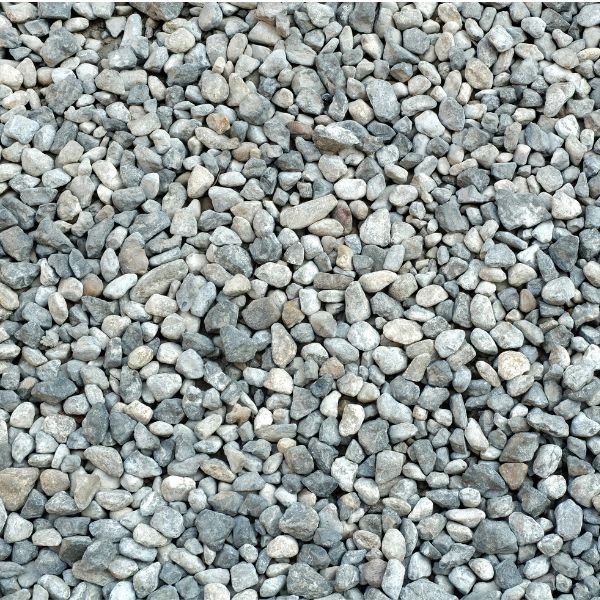 Pedra Seixo Rolado Verde 3xm