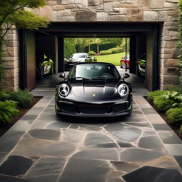 Garagem com Lajão de Pedra Mineira