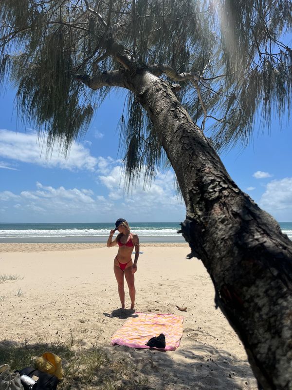 Woman Swimwear, Red Bikini