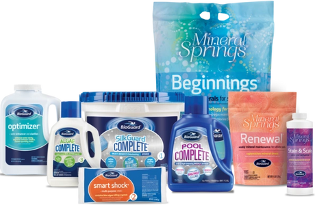 Various pool products