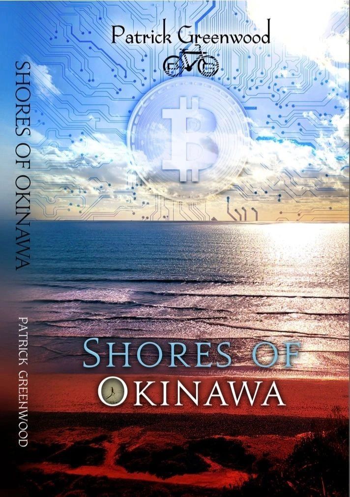 Book cover of Shores of Okinawa by Patrick Greenwood.
