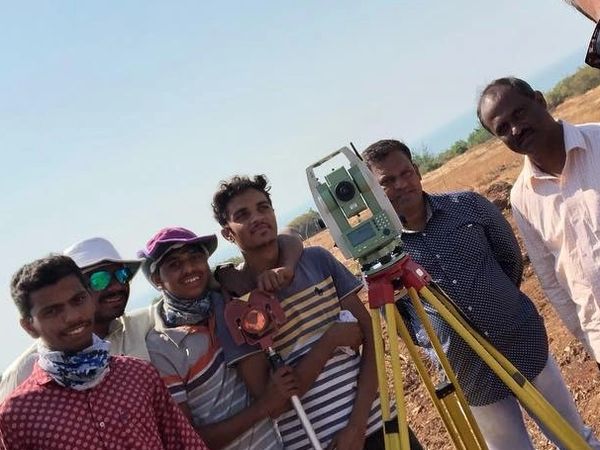 Contour Survey Conducted for Layout Planning
