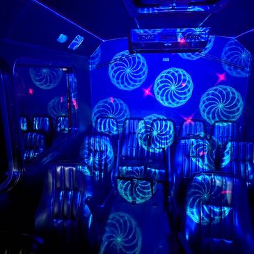Party Lights on a Bus