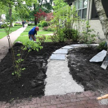 bluestone walkways